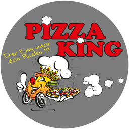 Pizza King Bremen logo.
